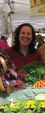 FarmGirl at the Summer Run Farm booth